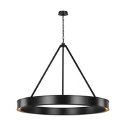 Visual Comfort Studio - LC1231AI-L1 - LED Chandelier - Leonard - Aged Iron