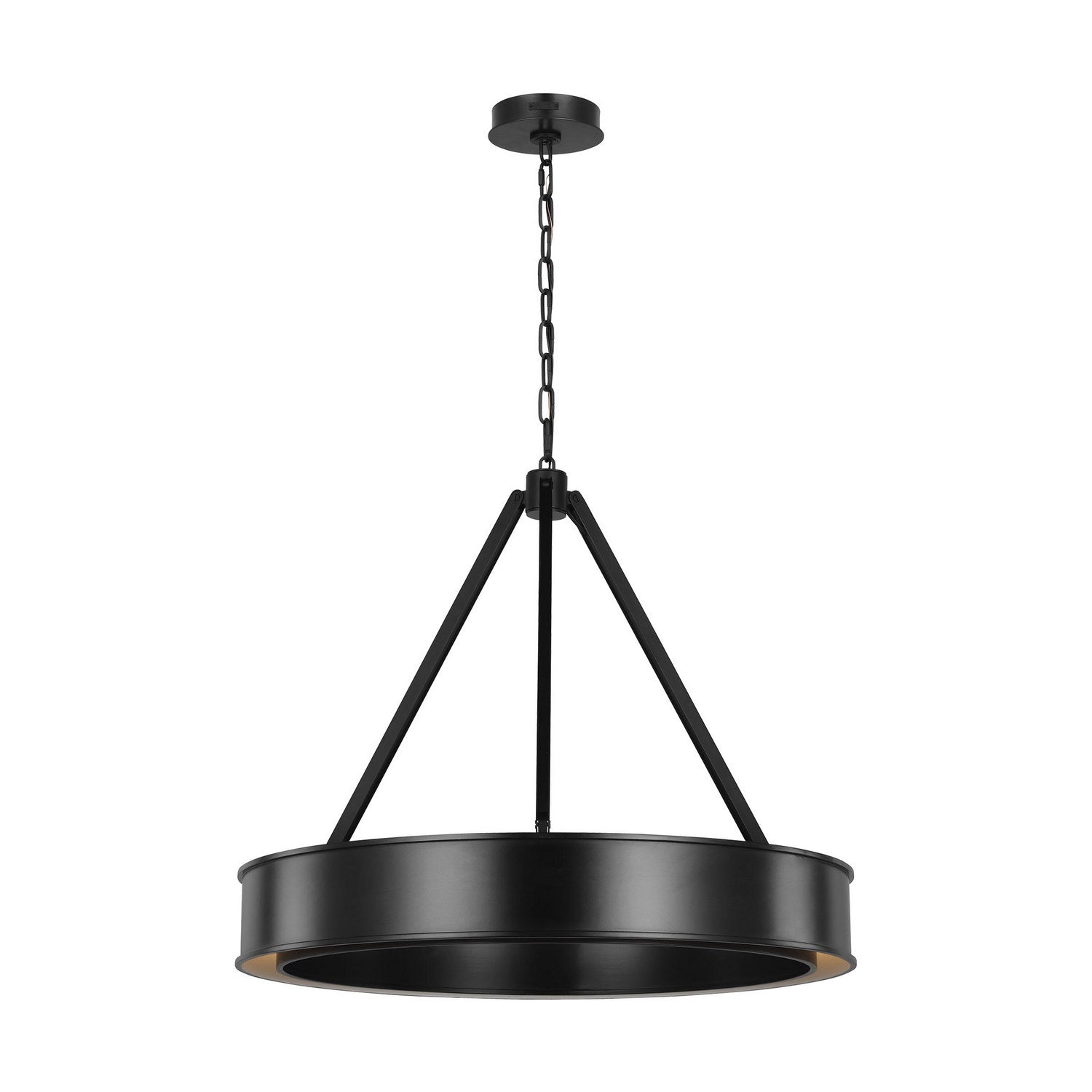 Visual Comfort Studio - LC1211AI-L1 - LED Chandelier - Leonard - Aged Iron