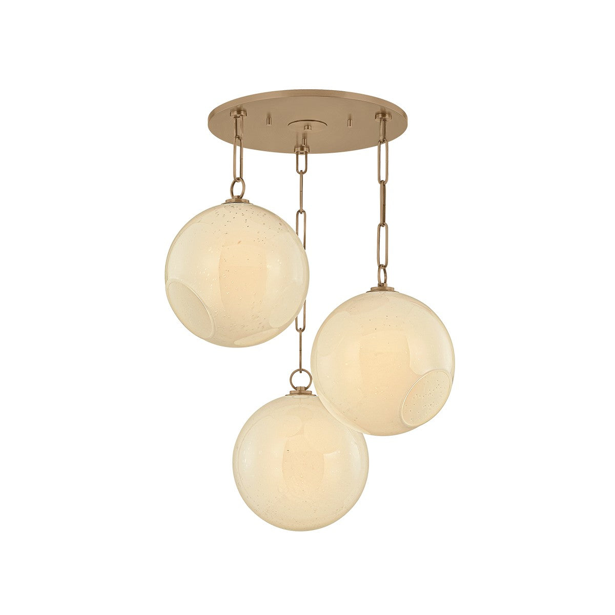 Troy Lighting - F1826-PBR - Three Light Chandelier - Bramble - Patina Brass
