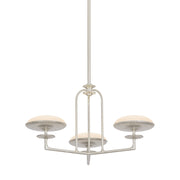 Troy Lighting - F2127-WSL - LED Chandelier - Pacific - Warm Silver Leaf