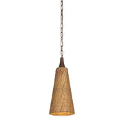 Troy Lighting - F2709-BRL - One Light Pendant - Kenzo - Bronze Leaf