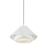 Troy Lighting - F2825-VGL - One Light Pendant - Edna - Vintage Gold Leaf