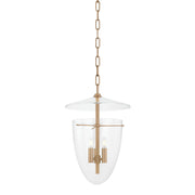 Troy Lighting - F4414-PBR - Three Light Lantern - Tully - Patina Brass