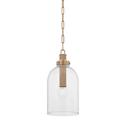 Troy Lighting - F4909-PBR - One Light Pendant - Kori - Patina Brass
