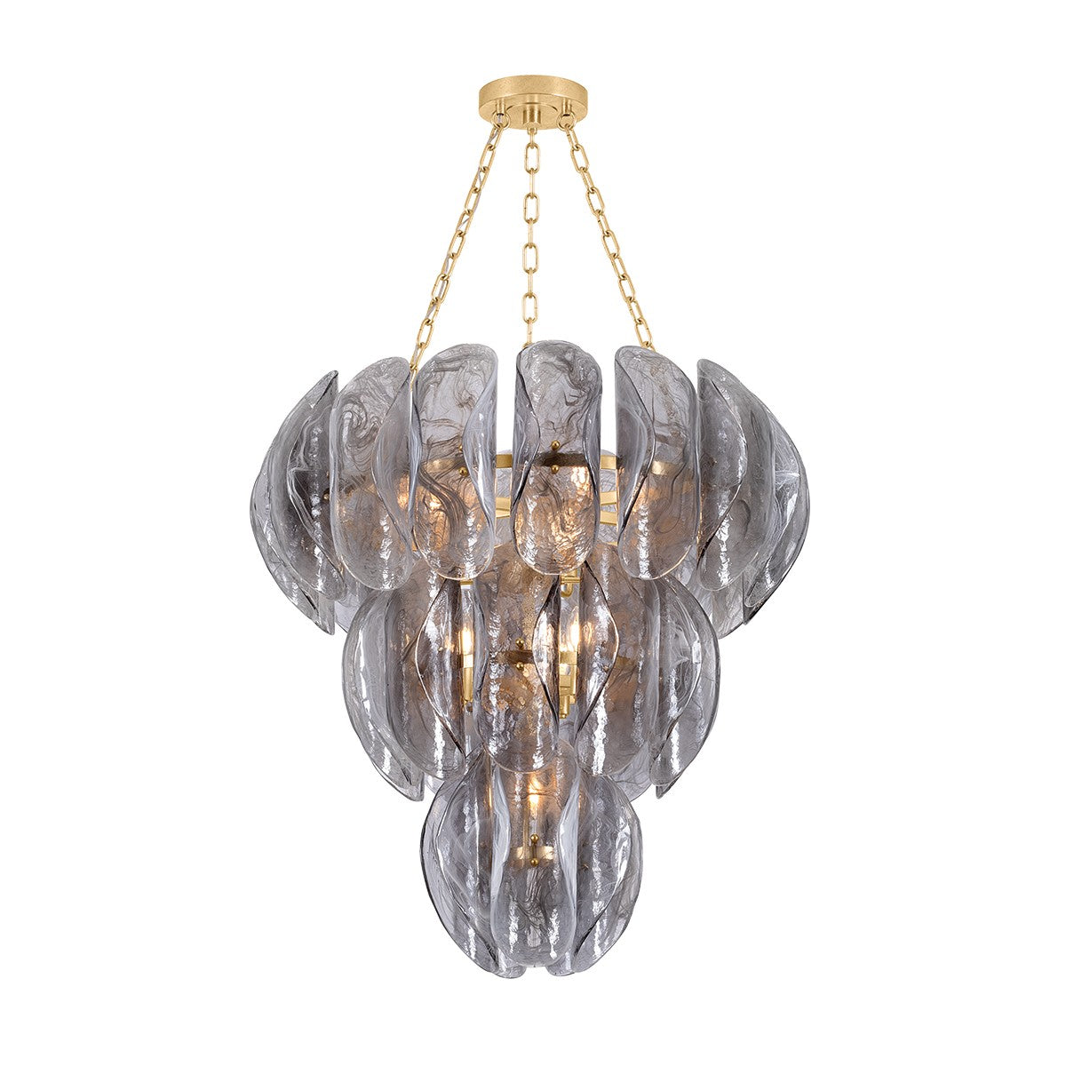 Corbett Lighting - 518-36-VGL - Ten Light Chandelier - Anatase - Vintage Gold Leaf