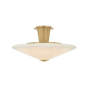 Corbett Lighting - 521-19-VB - LED Flush Mount - Cologne - Vintage Brass