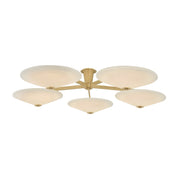 Corbett Lighting - 521-60-VB - LED Flush Mount - Cologne - Vintage Brass