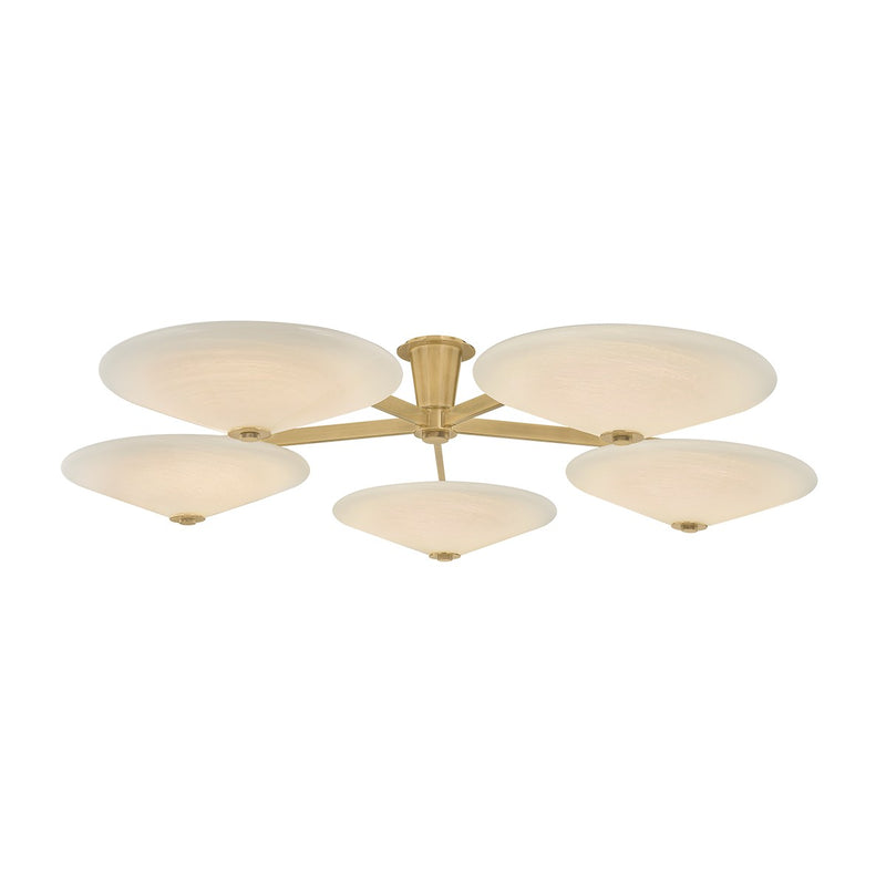 Corbett Lighting - 521-60-VB - LED Flush Mount - Cologne - Vintage Brass