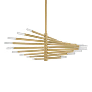 Corbett Lighting - 501-56-VB - LED Chandelier - Strasbourg - Vintage Brass