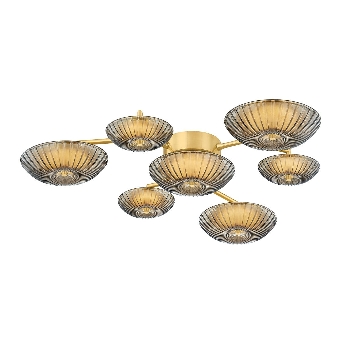 Corbett Lighting - 512-41-VPB - LED Flush Mount - Birmingham - Vintage Polished Brass