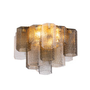 Corbett Lighting - 516-19-VGL - Four Light Semi Flush Mount - Helsinki - Vintage Gold Leaf