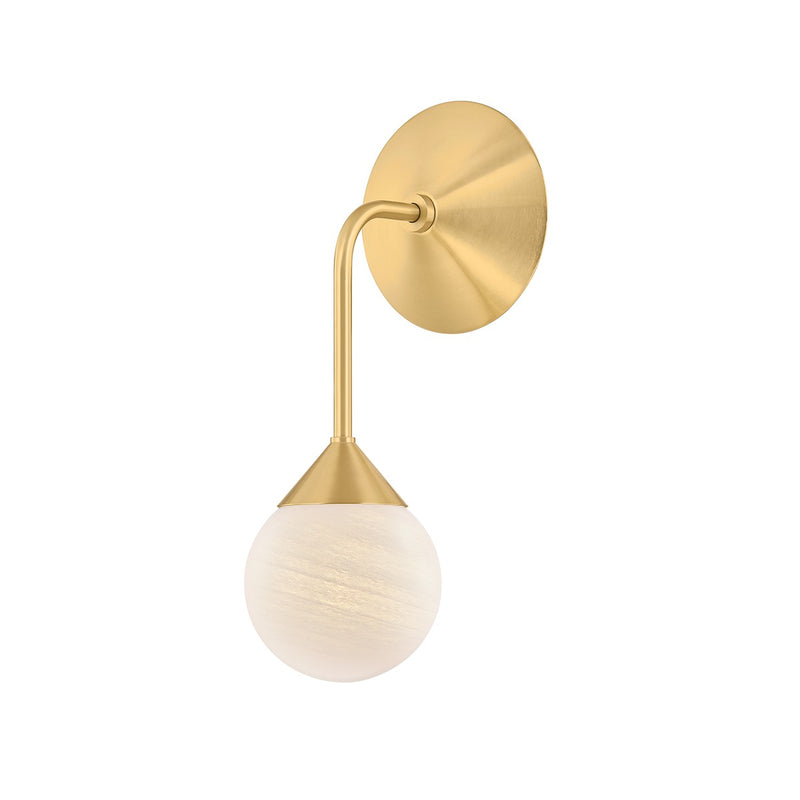 Mitzi - H1051101-AGB - LED Wall Sconce - Natasha - Aged Brass