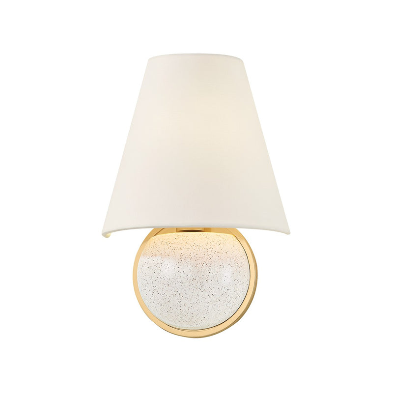 Mitzi - H1063101-AGB - One Light Wall Sconce - Marlena - Aged Brass