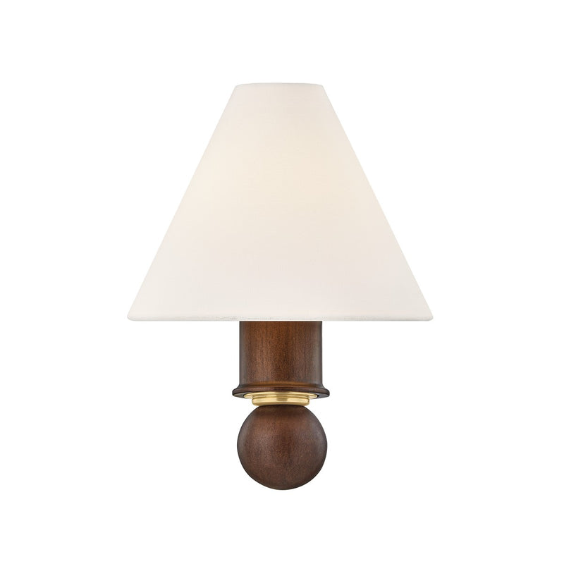 Mitzi - H1082101-AGB - One Light Wall Sconce - Candice - Aged Brass