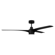 Craftmade - PHB60FB3-NWF - 60" Ceiling Fan - Phoebe 60" Indoor/Outdoor Ceiling fan no Wifi - Flat Black