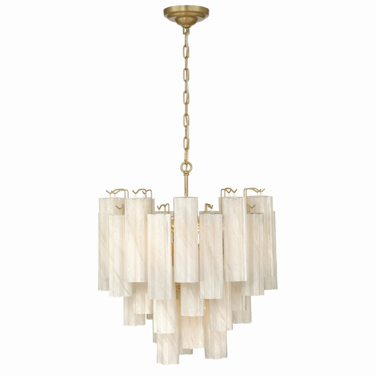 Artcraft - AC12100WH - 11 Light Chandelier - Sophia - Brushed Brass