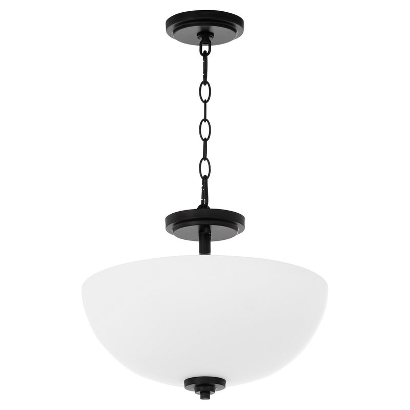 Quorum - 2800-15-159 - Three Light Dual Mount - Adams - Matte Black