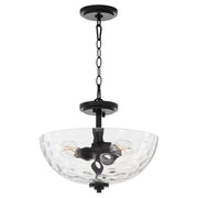 Quorum - 2800-15-259 - Three Light Dual Mount - Adams - Matte Black