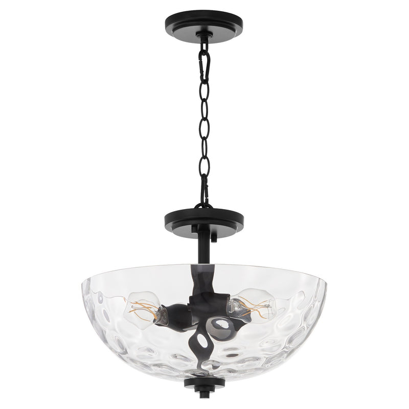 Quorum - 2800-15-259 - Three Light Dual Mount - Adams - Matte Black