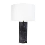 Regina Andrew - 13-1668 - One Light Table Lamp - Tambour - Black