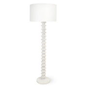 Regina Andrew - 14-1020WT - One Light Floor Lamp - Fishbone - White
