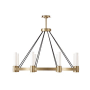 Regina Andrew - 16-1493NB - Eight Light Chandelier - Dixon - White