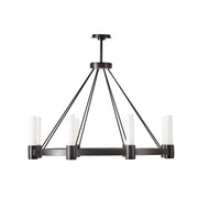 Regina Andrew - 16-1493ORB - Eight Light Chandelier - Dixon - White