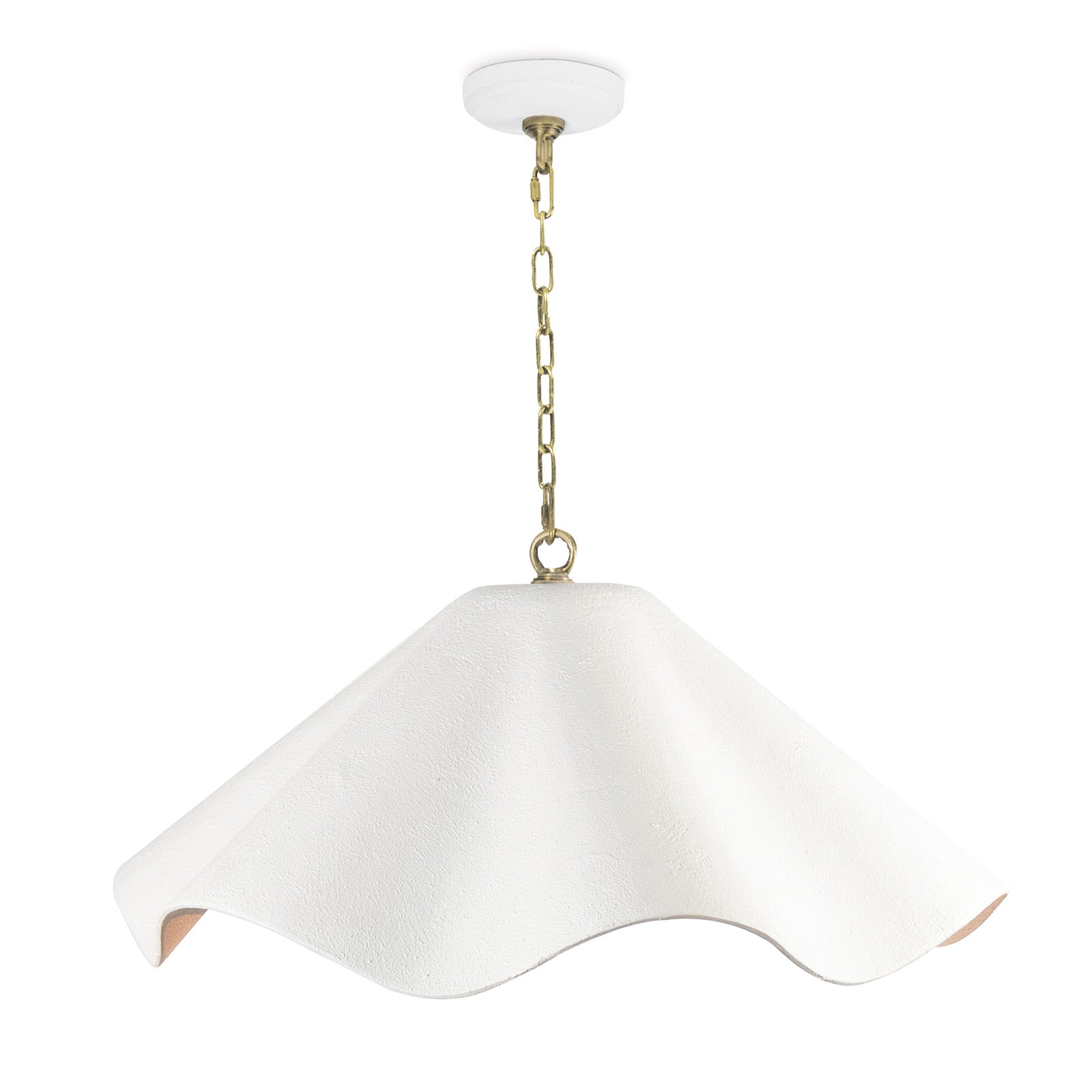 Regina Andrew - 16-1514 - Three Light Pendant - Marisol - White