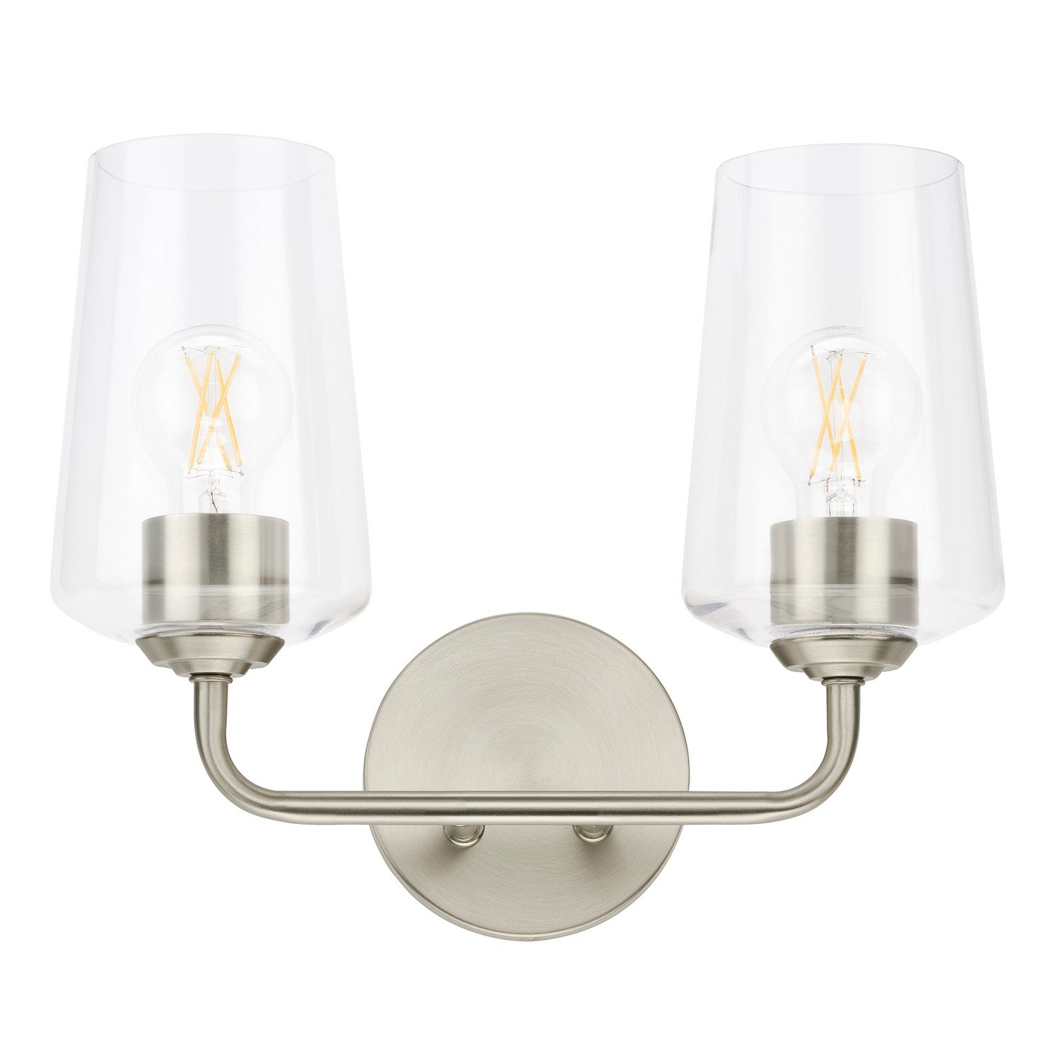 Progress Lighting - P300540-009 - Two Light Bath & Vanity - Celino - Brushed Nickel
