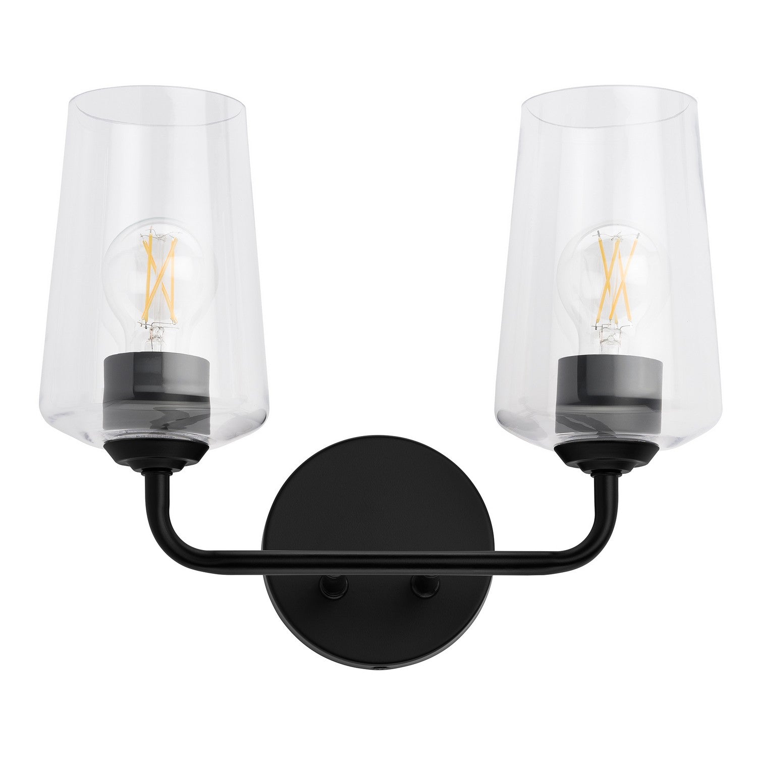 Progress Lighting - P300540-031 - Two Light Bath & Vanity - Celino - Black