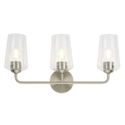 Progress Lighting - P300541-009 - Three Light Bath & Vanity - Celino - Brushed Nickel