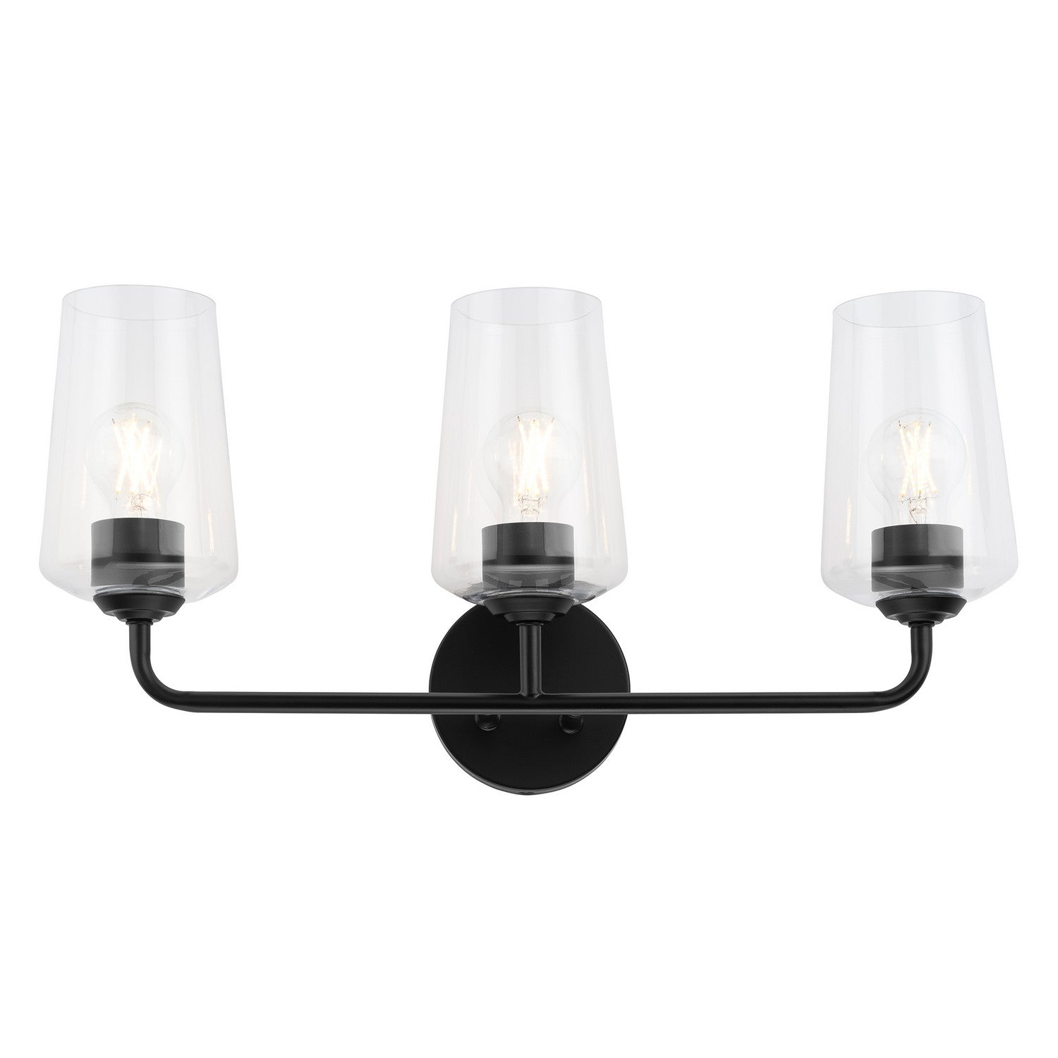Progress Lighting - P300541-031 - Three Light Bath & Vanity - Celino - Black