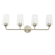 Progress Lighting - P300542-009 - Four Light Bath & Vanity - Celino - Brushed Nickel