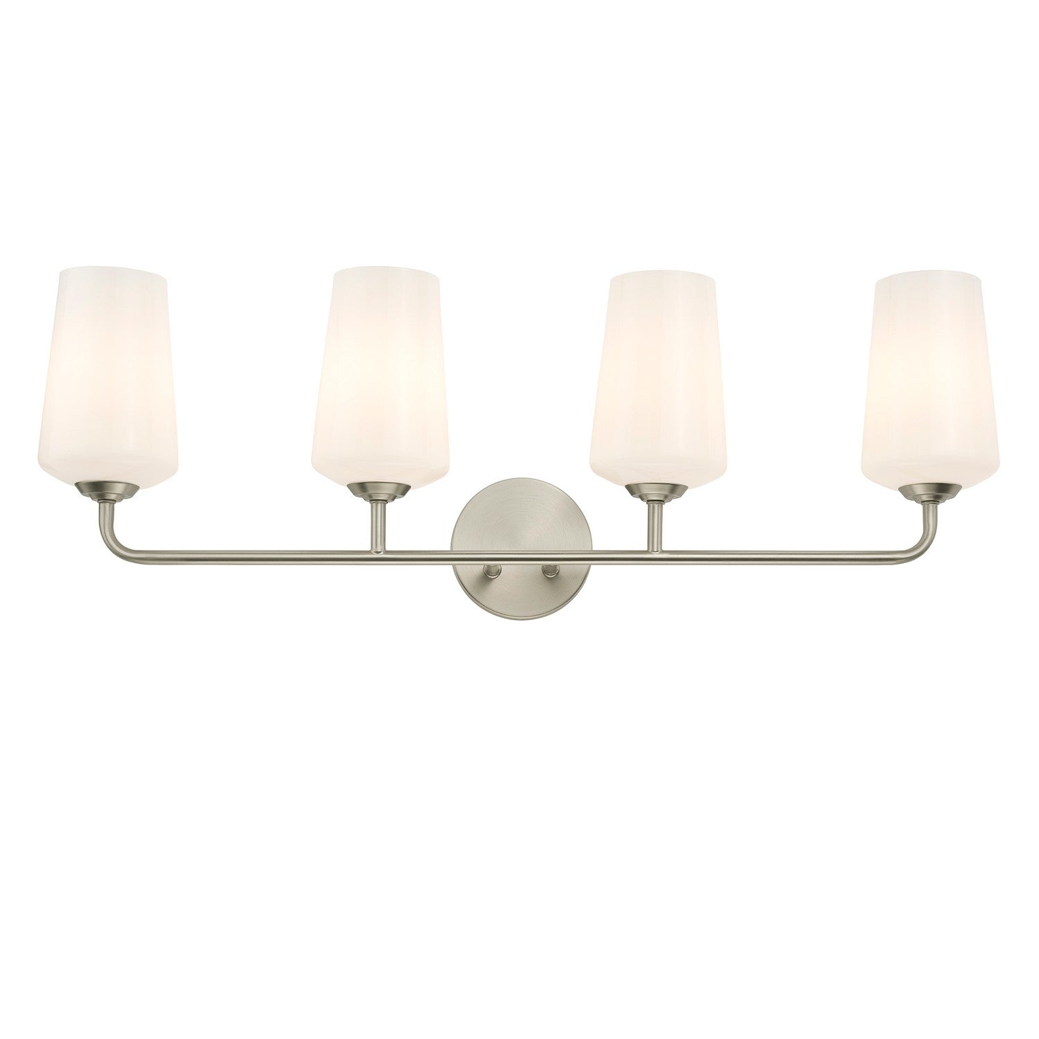 Progress Lighting - P300545-009 - Four Light Bath & Vanity - Celino - Brushed Nickel