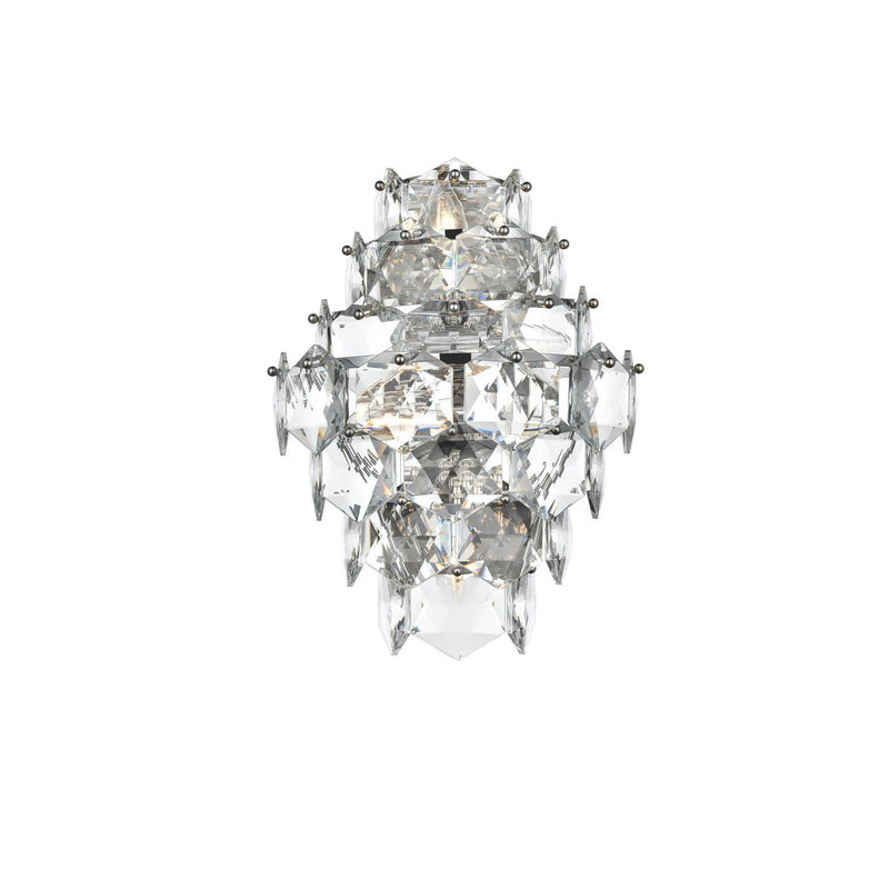 Elegant Lighting - 1050W18C - Four Light Wall Sconce - Adaline - Chrome
