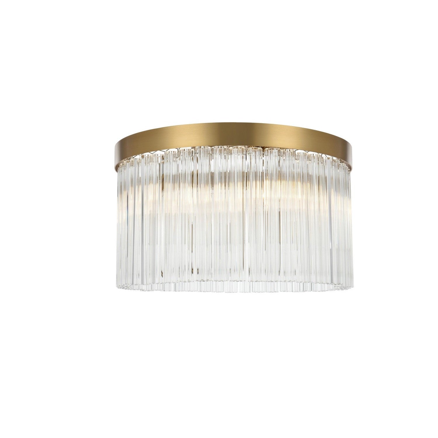 Elegant Lighting - 1070F16SG - Four Light Flush Mount - Harlow - Satin Gold