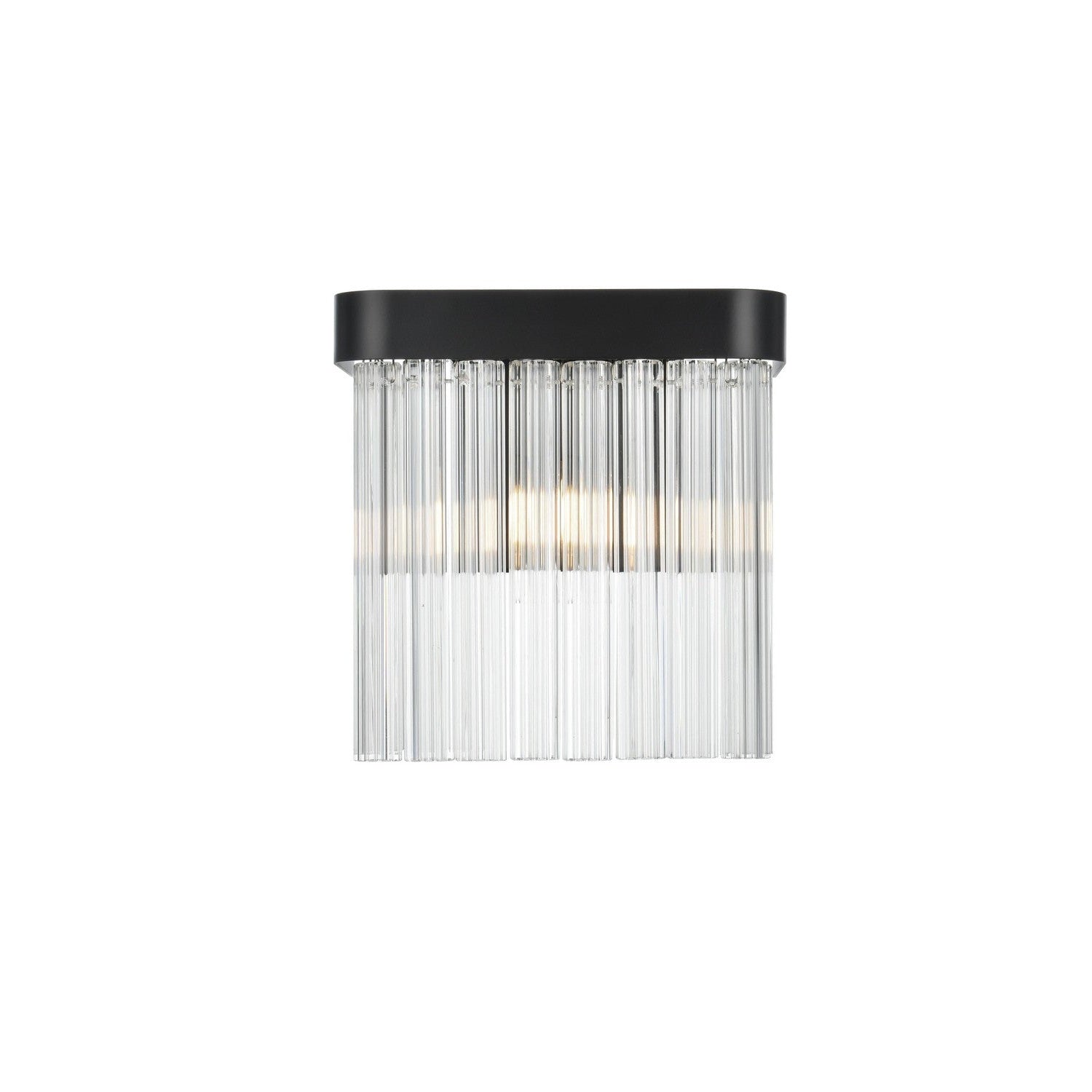 Elegant Lighting - 1070W9BK - One Light Wall Sconce - Harlow - Black