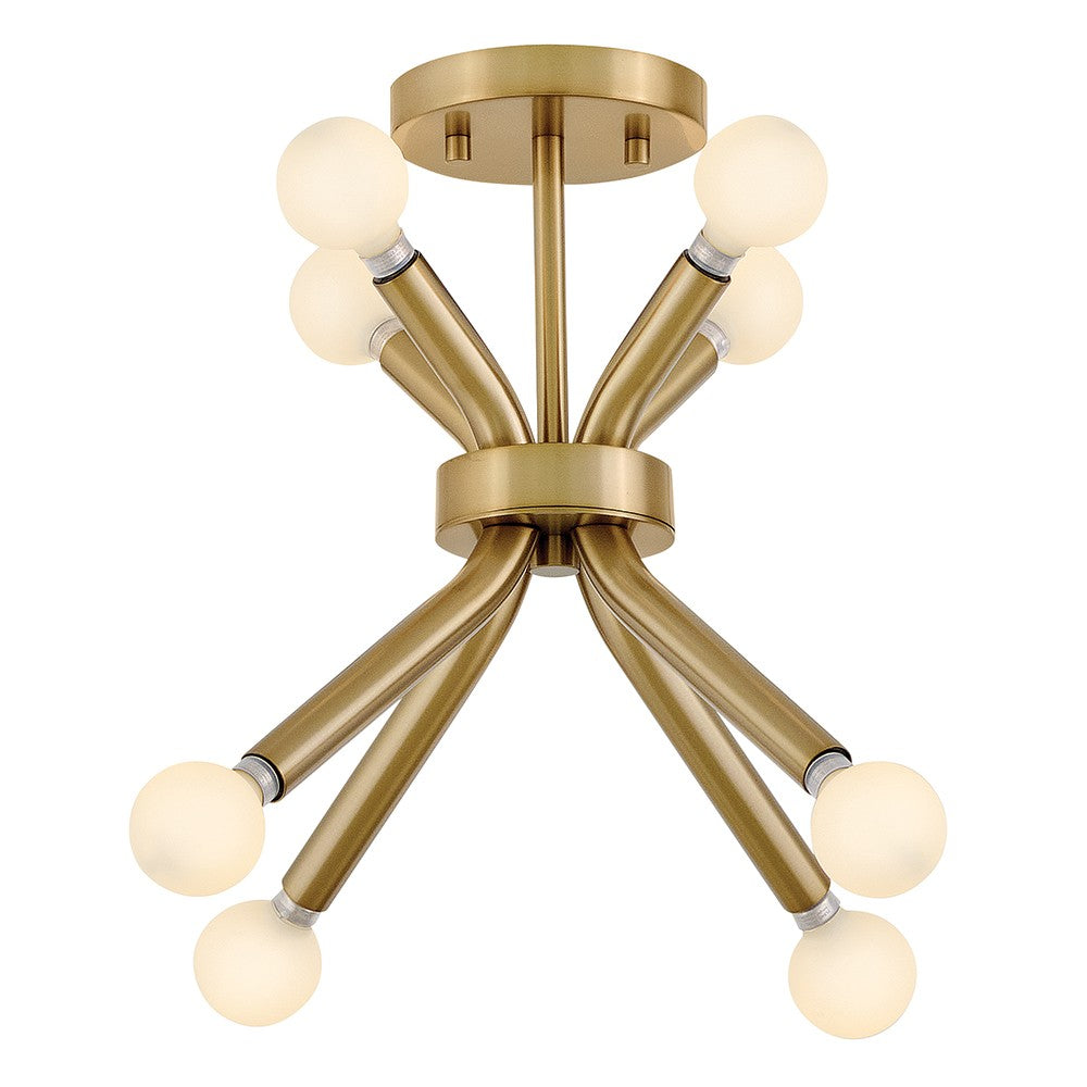Lark - 83853LCB - LED Pendant - Axton - Lacquered Brass