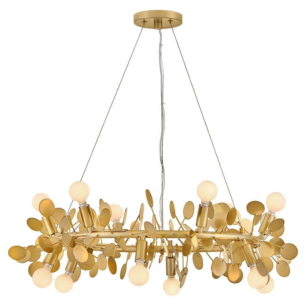 Lark - 84406DA - LED Chandelier - Lolli - Distressed Brass