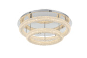 Elegant Lighting - 3800F30L2C - LED Flush Mount - Bowen - Chrome