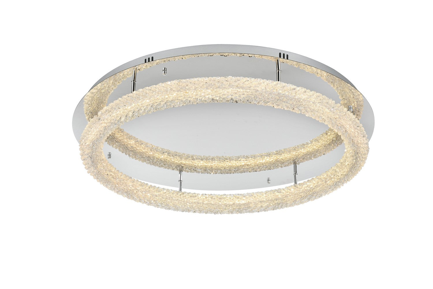 Elegant Lighting - 3800F33C - LED Flush Mount - Bowen - Chrome