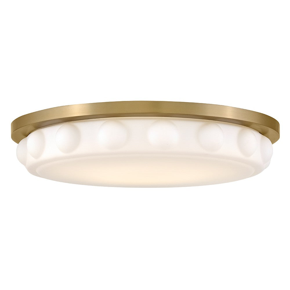 Hinkley - 47603LCB - LED Flush Mount - Zoey - Lacquered Brass