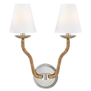 Hinkley - 48440PN-NAT - LED Wall Sconce - Harwich - Polished Nickel