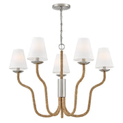 Hinkley - 48444PN-NAT - LED Chandelier - Harwich - Polished Nickel