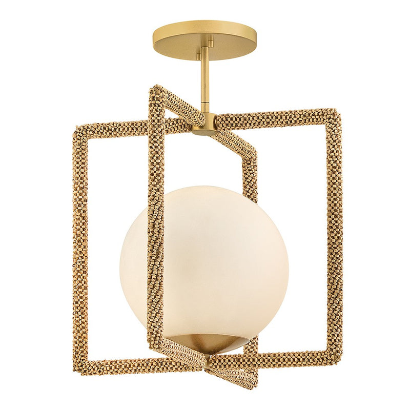 Hinkley - 48511DXG - LED Convertible Semi-Flush Mount - Keona - Deluxe Gold