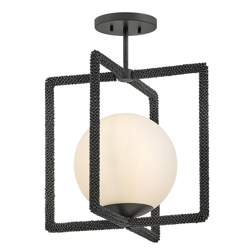 Hinkley - 48511PBO - LED Convertible Semi-Flush Mount - Keona - Painted Black Oxide