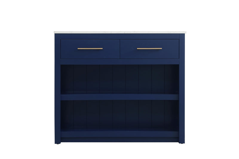 Elegant Lighting - KD0142BL - Kitchen Island - Osman - Blue