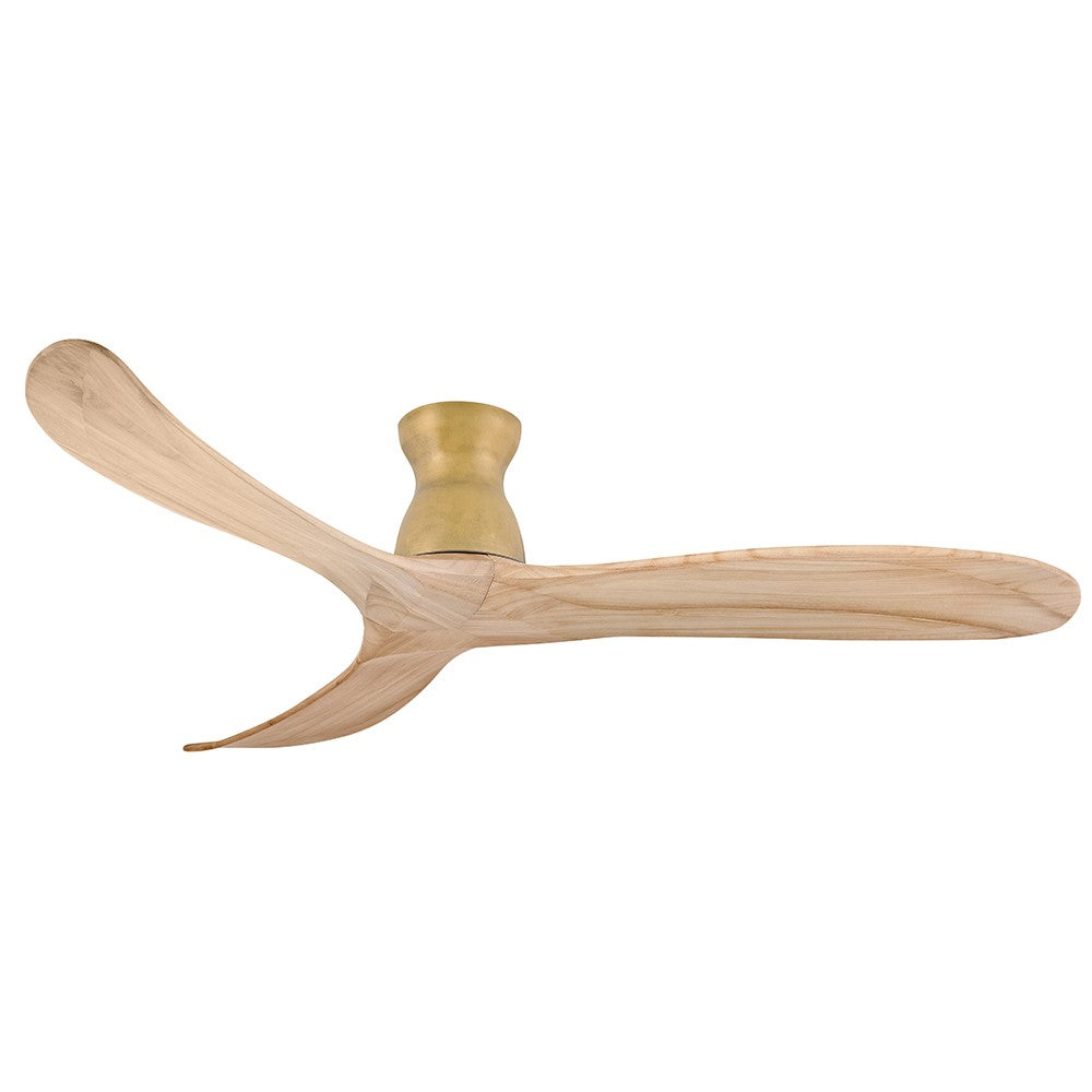 Hinkley - 903460FHB-NDD - 60"Ceiling Fan - Swell Flush - Heritage Brass