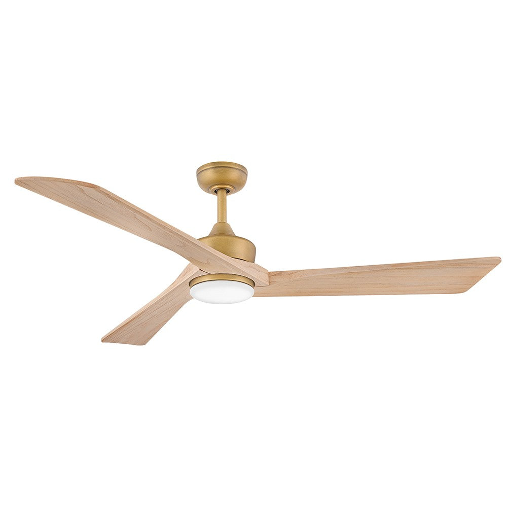 Hinkley - 903660FHB-LDD - 60"Ceiling Fan - Sculpt - Heritage Brass