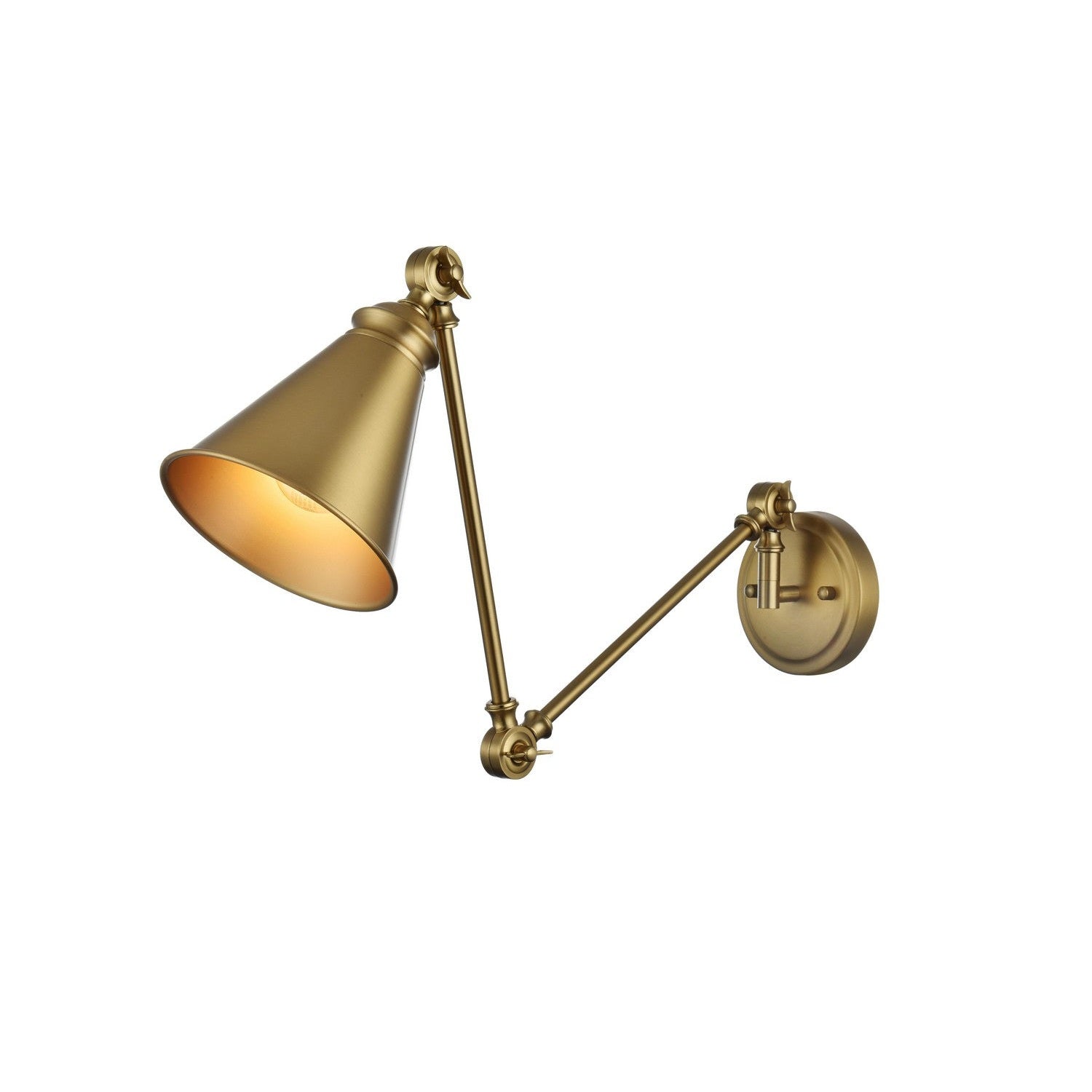 Elegant Lighting - LD7323W6SG - One Light Wall Sconce - Vesa - Satin Gold